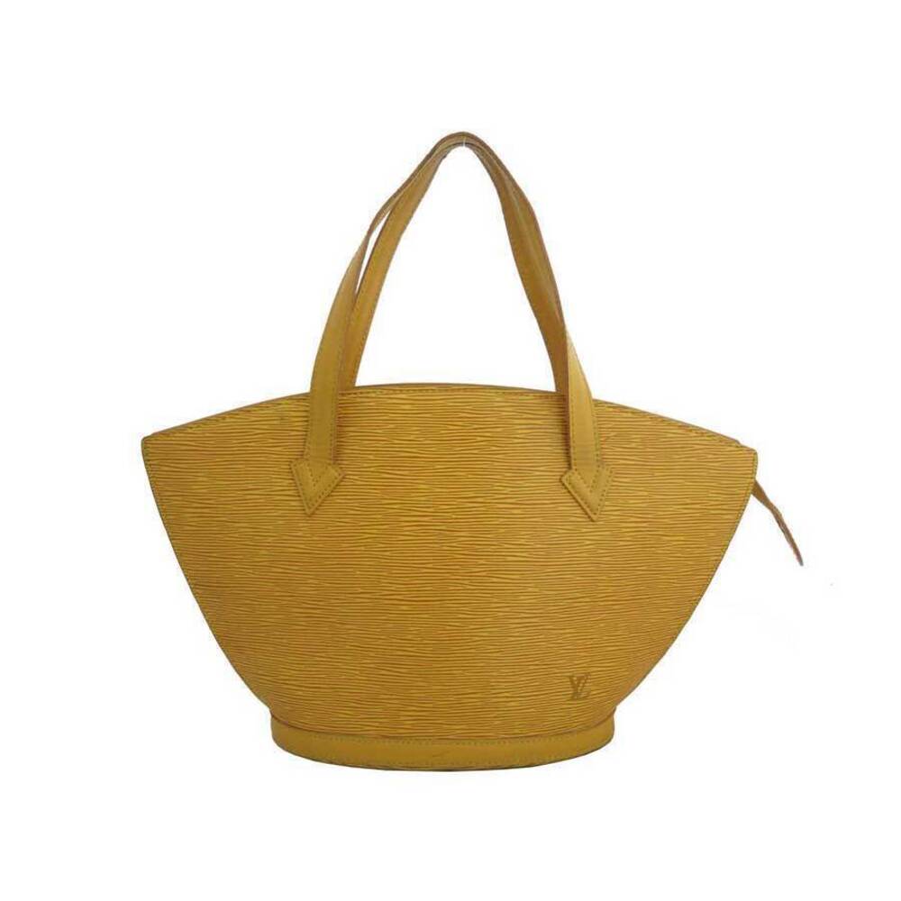 Louis Vuitton Epi Saint Jacques bag yellow leather shoulder handbag